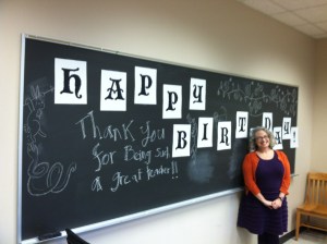 Deanna and Whitney May (see the Holy Anorexia page) made this lovely display for me.