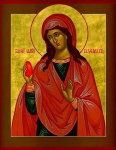 Mary Magdalene and the Red Egg