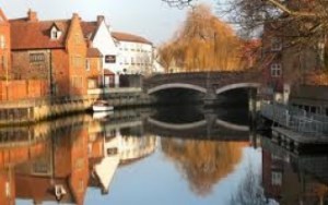 The Norfolk Broads are at the back door of the hotel. My husband and I traveled on the Broads twice. But that's another story!