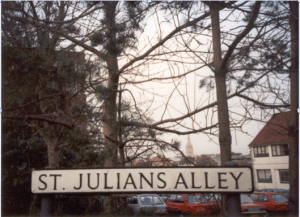 St Julian's Alley in Norwich