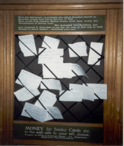 Poignant requests for help in the current church