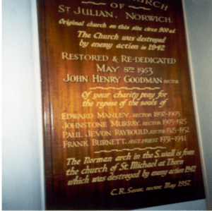 Note the details of the church being bombed.