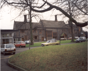 I came to the parking lot of this building.